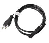 Lanberg CEE 7/16 -> IEC 320 C7 EURO (RADIO) power cord 1.8m, black