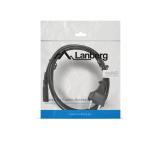 Lanberg CEE 7/16 -> IEC 320 C7 EURO (RADIO) power cord 1.8m VDE, black