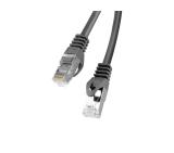 Lanberg patch cord CAT.6 FTP 0.25m, black