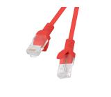 Lanberg patch cord CAT.5E 0.25m, red