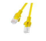 Lanberg patch cord CAT.5E 0.25m, yellow