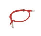 Lanberg patch cord CAT.5E 0.5m, red