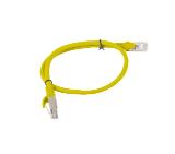 Lanberg patch cord CAT.5E 0.5m, yellow