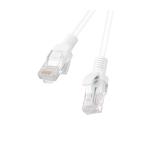 Lanberg patch cord CAT.5E 1m, white