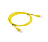 Lanberg patch cord CAT.5E 1m, yellow