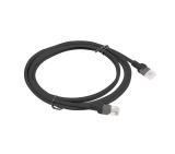 Lanberg patch cord CAT.5E 2m, black