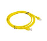 Lanberg patch cord CAT.5E 2m, yellow