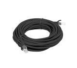 Lanberg patch cord CAT.5E 5m, black