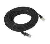 Lanberg patch cord CAT.5E 10m, black