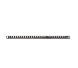 Lanberg patch panel 24 port 0.5U CAT.5E shielded, black