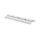 Lanberg patch panel 24 port 0.5U CAT.5E, grey