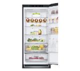 LG GBB72MCEFN, Refrigerator, Bottom Freezer, Inverter Linear Compressor, 384l (277/107), 595x2030x682, LINEARCooling, DoorCooling+, SmartThinQ, Energy Efficiency D, Black