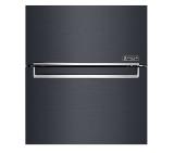 LG GBB72MCEFN, Refrigerator, Bottom Freezer, Inverter Linear Compressor, 384l (277/107), 595x2030x682, LINEARCooling, DoorCooling+, SmartThinQ, Energy Efficiency D, Black