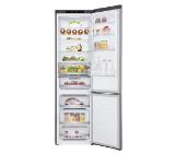 LG GBB72PZEFN, Refrigerator, Bottom Freezer, Inverter Linear Compressor, 384l (277/107), 595x2030x682, LINEARCooling, DoorCooling+, SmartThinQ, Energy Efficiency D, Inox