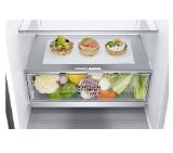 LG GBB72PZEFN, Refrigerator, Bottom Freezer, Inverter Linear Compressor, 384l (277/107), 595x2030x682, LINEARCooling, DoorCooling+, SmartThinQ, Energy Efficiency D, Inox