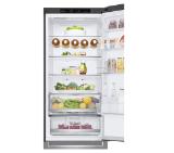 LG GBB72PZEFN, Refrigerator, Bottom Freezer, Inverter Linear Compressor, 384l (277/107), 595x2030x682, LINEARCooling, DoorCooling+, SmartThinQ, Energy Efficiency D, Inox