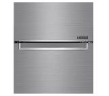 LG GBB72PZEFN, Refrigerator, Bottom Freezer, Inverter Linear Compressor, 384l (277/107), 595x2030x682, LINEARCooling, DoorCooling+, SmartThinQ, Energy Efficiency D, Inox