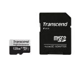 Transcend 128GB micro SD w/ adapter U1, High Endurance