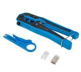 Lanberg crimping toolkit with RJ45 connectors RJ45 shielded and unshielded