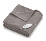 Beurer HD 75 Cosy Taupe Heated Overblanket; 6 temperature;auto switch-off 3 hours; removable switch; washable at 30°, Oko-Tex 100; 180(L)x130(W)cm