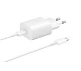Samsung Super Fast Travel Charger, 25W, USB-C, White