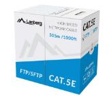 Lanberg LAN cable FTP CAT.5E 305m solid CCA, grey