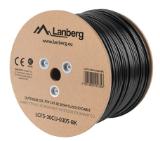 Lanberg outdoor LAN cable gel-filled FTP CAT.5E 305m solid CU, grey