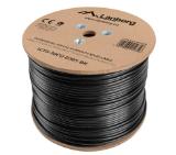 Lanberg outdoor LAN cable gel-filled FTP CAT.5E 305m solid CU, grey