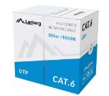 Lanberg LAN cable UTP CAT.6 305m solid CCA, grey