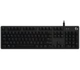 Logitech G512 Keyboard, GX Blue Clicky, Lightsync RGB, USB Passthrough Data/Power, Alumium Alloy, Game Mode, Black Carbon