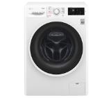 LG F4J6TG0W, Washing Machine/Dryer, 8 kg washing, 5 kg drying capacity, 1400 rpm, LED-display, A energy class, Steam technology, 6 Motion Direct Drive, White