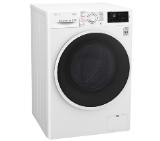 LG F4J6TG0W, Washing Machine/Dryer, 8 kg washing, 5 kg drying capacity, 1400 rpm, LED-display, A energy class, Steam technology, 6 Motion Direct Drive, White