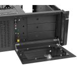 Lanberg rackmount server chassis ATX 450/08 19"/4U