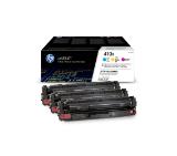 HP 410X 3-pack High Yield Cyan/Magenta/Yellow Original LaserJet Toner Cartridges