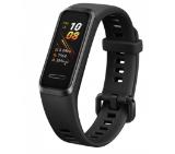 Huawei Band 4, 0.96" TFT color screen,32MB Flash, 3-axis motion sensor,battery 91mAh, Water resistance 5ATM, BT, Graphite Black