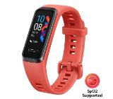 Huawei Band 4, 0.96" TFT color screen,32MB Flash, 3-axis motion sensor,battery 91mAh, Water resistance 5ATM, BT, Amber Sunrise