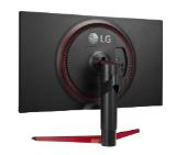 LG 27GL63T-B, 27", UltraGear IPS, AG, QHD (1920x1080), 144Hz refresh rate, 1ms Motion Blur Reduction, 1000:1, 400cd/m2, 1000:1, SRGB 99%, HDMI, DisplayPort, RADEON FreeSync, Height Adjustable, Pivot, Tilt, Headphone Out, Black