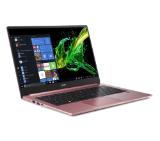 Acer Swift 3, SF314-57-37GC, Intel Core i3-1005G1(up to 3.4GHz, 4MB), 14" IPS FHD (1920x1080) AG, HD Cam, 8GB DDR4, 256GB SSD,  Intel UHD Graphics 620, WiFi AX, BT 5.0, Backlit Keyboard, MS Win10 Home, Pink