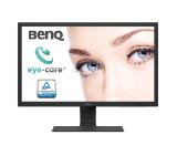 BenQ BL2483, 24" TN, 1ms, 1920x1080 FHD, Business Monitor, 72% NTSC, ePaper mode, Eye Care, Flicker-free, B.I., Low Blue Light, Color Weakness, 1000:1, 12M: 1 DCR, 8 bits, 250cd/m2, HDMI, DVI, VGA, Tilt, Black