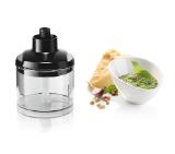 Bosch MS8CM6190, Blender, MaxoMixx, 1000 W,  Included food processor for cutting, shredding, slicing and even kneading dough, transparent jug, chopper, stirrer and separate knife for crushing ice,  Stainless steel
