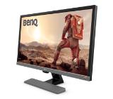 BenQ EL2870UE, 27.9", TN, 1ms, HDR with B.I.+, 3840x2160, 4K Gaming Monitor, 72% NTSC, FreeSync, LBL, Flicker-free, Smart focus, Super Resolution, 1000:1, DCR 12M:1, 10 bit, 300 cd/m2, HDMI x2, DP, Speakers, Tilt, Metallic Grey