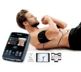 Beurer EM 95 High-end EMS device with Bluetooth, for muscle stimulation, 4 separately adjustable channels, 4 cuffs (for arms and legs), 8 self-adhesive gel electrodes (45x45mm),3 difficulty levels,40 programs,Colour 3.5” TFT display,Beurer Connect