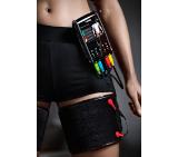 Beurer EM 95 High-end EMS device with Bluetooth, for muscle stimulation, 4 separately adjustable channels, 4 cuffs (for arms and legs), 8 self-adhesive gel electrodes (45x45mm),3 difficulty levels,40 programs,Colour 3.5” TFT display,Beurer Connect