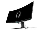 Dell Alienware AW3420DW, 34" Curved Gaming AG, 21:9 IPS Nano Color, Nvidia G-Sync, 2ms, 1000:1, 350 cd/m2, 3440x1440 at 120Hz, HDMI, DP, USB 3.0 Hub, Headphone-out, Height Adjustable, Swivel, Black