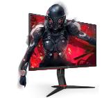 AOC 27G2U/BK, 27" Wide IPS, 4ms/1ms MPRT, 1000:1, 80M:1 DCR, 250cd/m2, 1920x1080@144Hz,Tilt, Swivel, Heigh Adjust, Pivot, HDMI, DP, USB, Headphone Out, Speakers, Black/Red