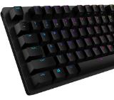 Logitech G512 Keyboard, GX Brown Tactile, Lightsync RGB, USB Passthrough Data/Power, Alumium Alloy, Game Mode, Black Carbon