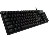 Logitech G512 Keyboard, GX Red Linear, Lightsync RGB, USB Passthrough Data/Power, Alumium Alloy, Game Mode, Black Carbon