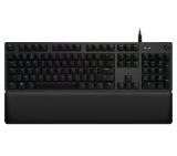 Logitech G513 Keyboard, GX Brown Tactile, Lightsync RGB, USB Passthrough Data/Power, Alumium Alloy, Game Mode, Memory Foam Palmrest, Gaming Keycaps, Keycap Puller, Black Carbon