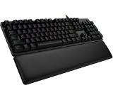 Logitech G513 Keyboard, GX Brown Tactile, Lightsync RGB, USB Passthrough Data/Power, Alumium Alloy, Game Mode, Memory Foam Palmrest, Gaming Keycaps, Keycap Puller, Black Carbon