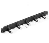 Formrack 19" 1U Cable Management Panel with metal brackets 37mm